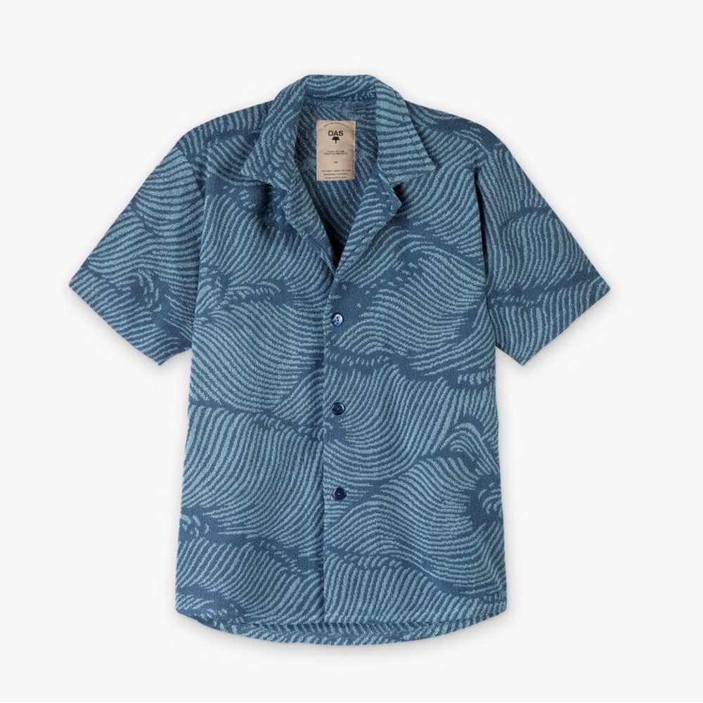 OAS Wavy Cuba Terry Shirt